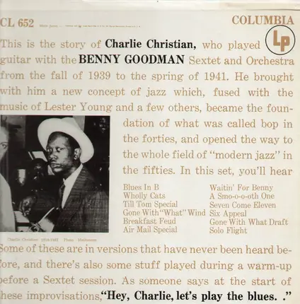 Charlie Cristian - With The Benny Goodman Sextet