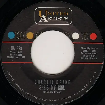 Charlie Drake - My Boomerang Won't Come Back / She's My Girl