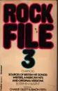 Paperback - Charlie Gillett / Simon Frith - Rock File 3