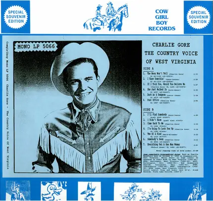 Charlie Gore - The Country Voice Of West Virginia