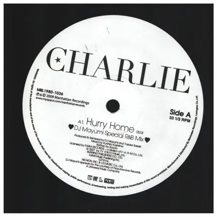 Charlie - Hurry Home