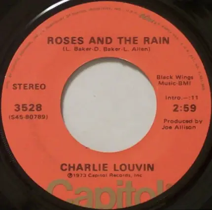 Charlie Louvin - Bottom Of The Fifth / Roses And The Rain