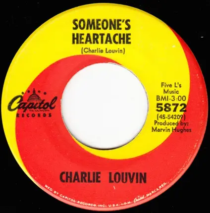 Charlie Louvin - On The Other Hand / Someone's Heartache