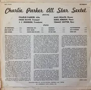 LP - Charlie Parker / The Charlie Parker Sextet - All Star Sextet = チャーリー・パーカーの芸術 - +insert
