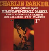LP - Charlie Parker - Charlie Parker Quartet, Quintet, Septet, Volume 1