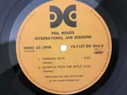 LP - Charlie Parker / Clifford Brown / Phil Woods - International Jam Sessions - Mono, OBI