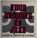 Double LP - Charlie Parker, Sam Jones, Al Cohn ... - Four Decades Of Jazz: A Musical History Of Xanadu