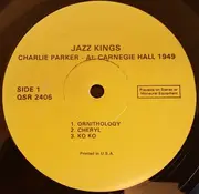 LP - Charlie Parker - 1949 Concert