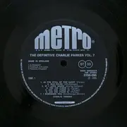 LP - Charlie Parker - The Definitive Charlie Parker Vol. 7