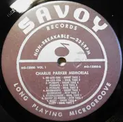 LP - Charlie Parker - Charlie Parker Memorial