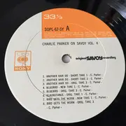 LP - Charlie Parker - Charlie Parker On Savoy Vol. 4 - Mono + OBI + Insert
