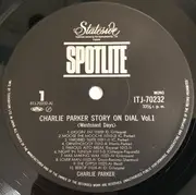 LP - Charlie Parker - Charlie Parker Story On Dial Volume 1: Westcoast Days - Mono+ insert