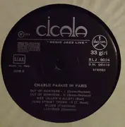 LP - Charlie Parker - 'In Paris'