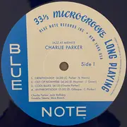 LP - Charlie Parker - Jazz At Midnite - Mono