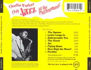 CD - Charlie Parker - Jazz At The Philharmonic 1949