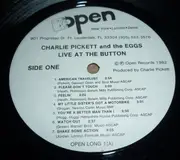 LP - Charlie Pickett & The Eggs - Live At The Button