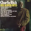 LP - Charlie Rich - His Super Hits Vol 1