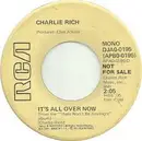 7inch Vinyl Single - Charlie Rich - It's All Over Now