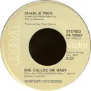 7inch Vinyl Single - Charlie Rich - She Called Me Baby