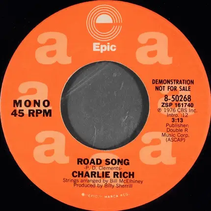 Charlie Rich - Road Song