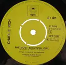 7inch Vinyl Single - Charlie Rich - The Most Beautiful Girl