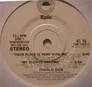 7inch Vinyl Single - Charlie Rich - Your Place Is Here With Me