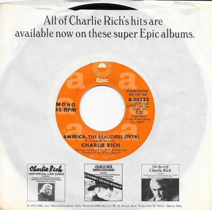 Charlie Rich - America, The Beautiful (1976)