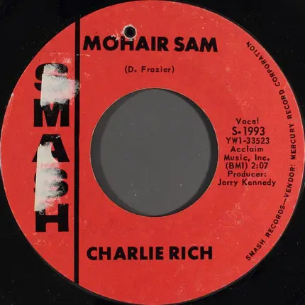 Charlie Rich - Mohair Sam