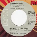 7inch Vinyl Single - Charlie Rich - She Called Me Baby