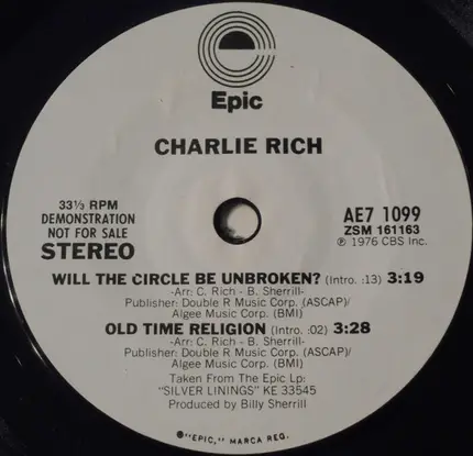 Charlie Rich - Silver Linings