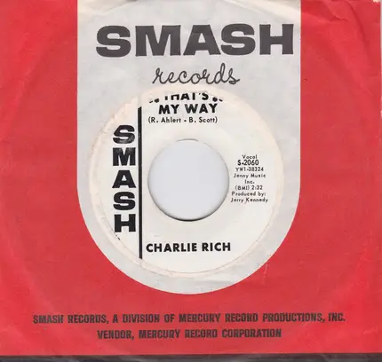 Charlie Rich - That's My Way