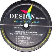 LP - Charlie Spivak And His Orchestra - The Country Club Dance