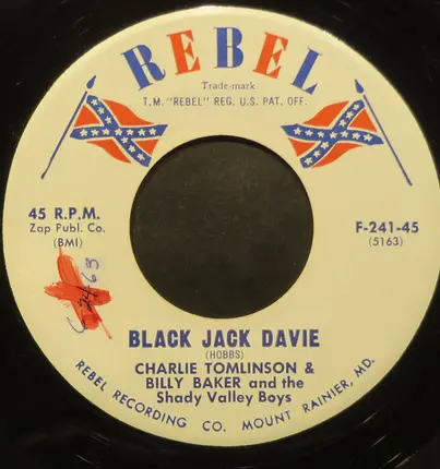 Charlie Tomlinson And Billy Baker And The Shady Valley Boys - Black Jack Davie