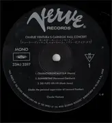 LP - Charlie Ventura - Carnegie Hall Concert - OBI