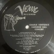 LP - Charlie Ventura - Charlie Ventura's Carnegie Hall Concert
