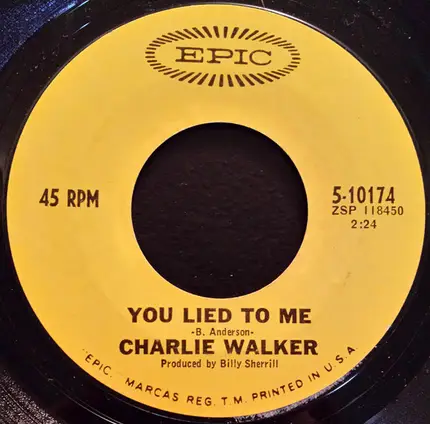 Charlie Walker - Don't Squeeze My Sharmon