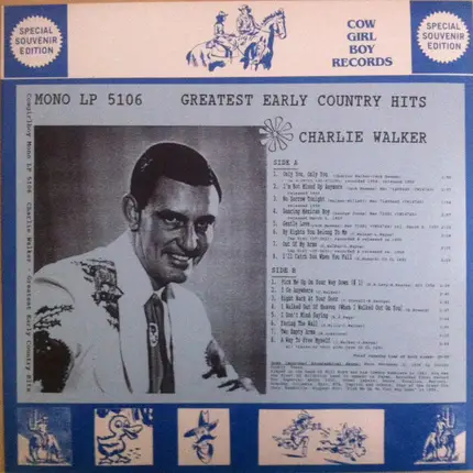 Charlie Walker - Greatest Early Country Hits