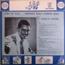 LP - Charlie Walker - Greatest Early Country Hits