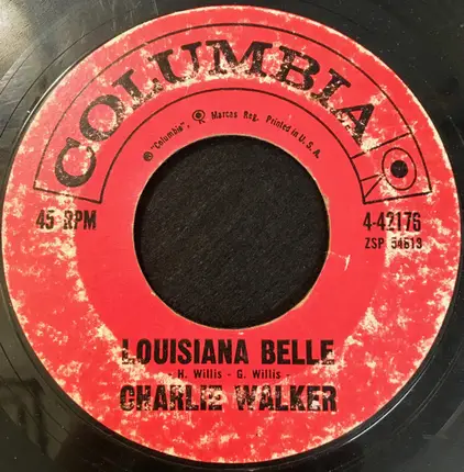 Charlie Walker - Louisiana Belle
