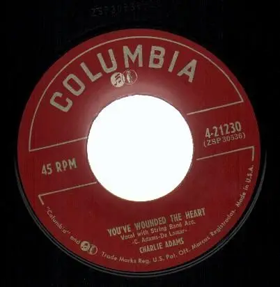 Charlie Adams - You've Wounded The Heart / I'll Tickle Your Toesesr