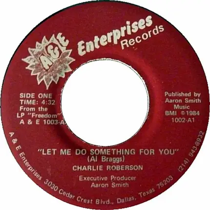 Charlie Roberson - 'Let Me Do Something For You'