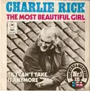 7inch Vinyl Single - Charlie Rich - The Most Beautiful Girl