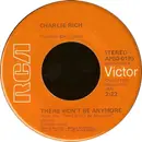 7inch Vinyl Single - Charlie Rich - There Won't Be Anymore / It's All Over Now