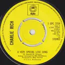 7inch Vinyl Single - Charlie Rich - A Very Special Love Song - Push-out centre