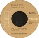 7inch Vinyl Single - Charlie Rich - It's All Over Now