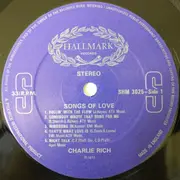 LP - Charlie Rich - Songs Of Love