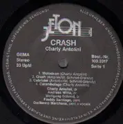LP - Charly Antolini - Crash - Direct-to-disc Audiophile!
