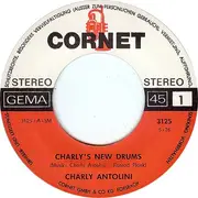 7inch Vinyl Single - Charly Antolini - Charly's New Drums / Charly In Town