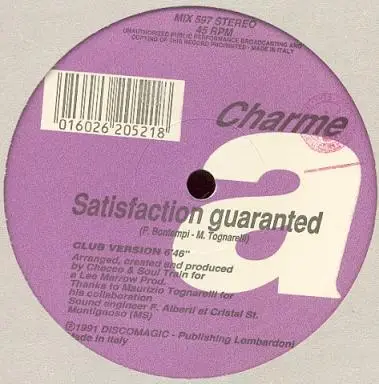 Charme - Satisfaction Guaranted