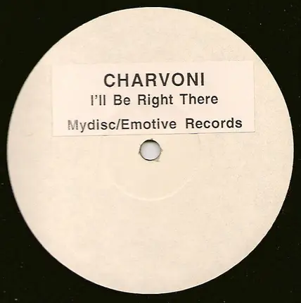 Charvoni - I'll Be Right There